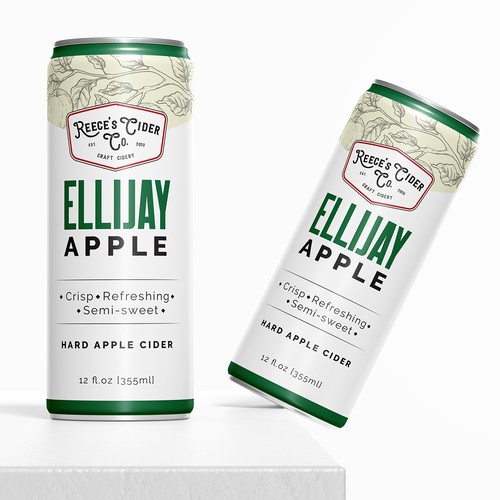 modern Hard apple cider can label Design réalisé par Shark1@