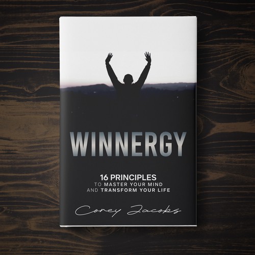 Design a sleek book cover for a man who wants to transform your mind and life! Design by sala_ud_din