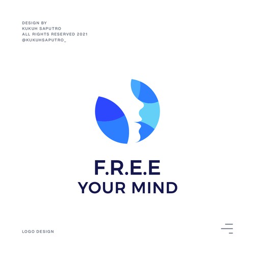 FREE YOUR MIND Logo Contest Design by Kukuh Saputro Design