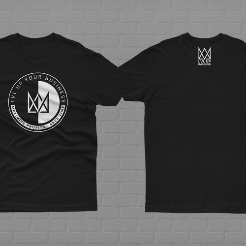 コンペ「New Shirt Design for LVL Up Imaging」のデザイン by Wild Republicさん 