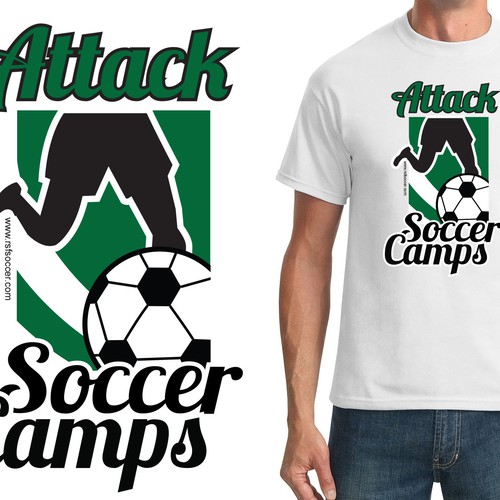 Help Design a T–shirt for our soccer camp | T-shirt contest