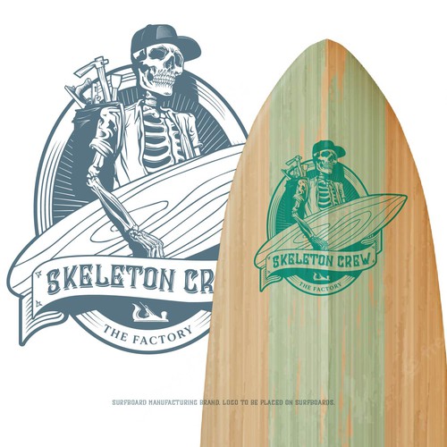 Logo for Surfboard Manufacturing Design by Nevermind™