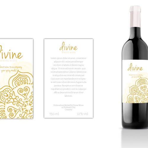 Divine needs a new print or packaging design Diseño de lu_24