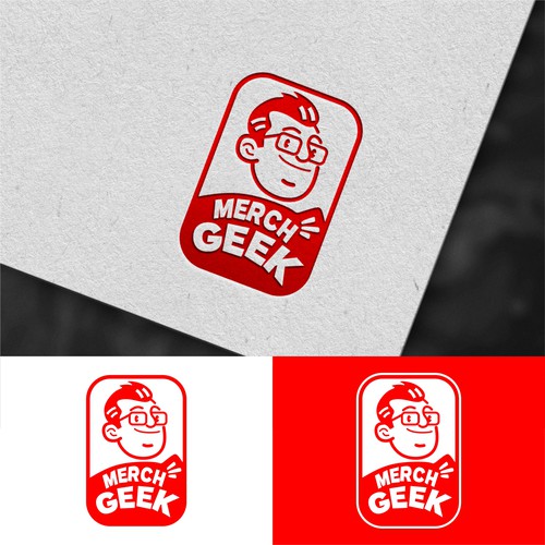 Merch Geek needs a new logo! Design by Andrinurdiana13