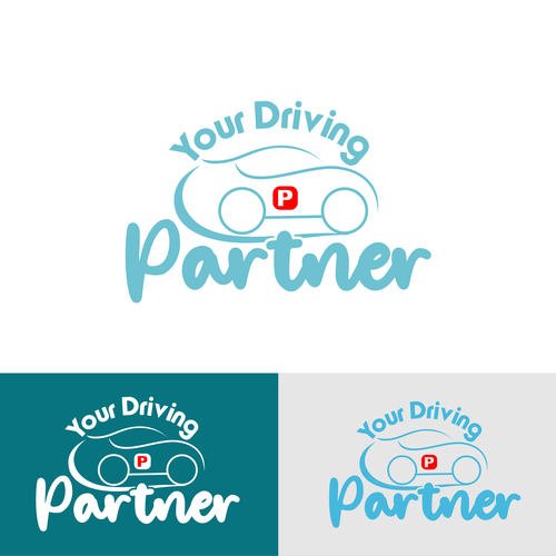 Design my driving instructor business logo - for "your driving partner"! Design by journeydsgn