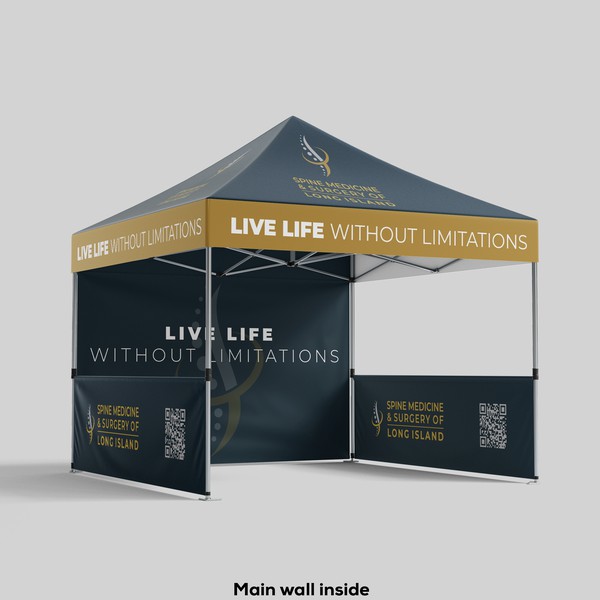 Event Tent Design  + backdrop