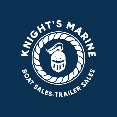 Design di Knight Marine Logo di pedroferreirafonseca