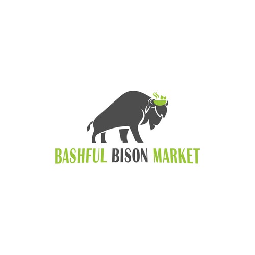 Logo to attract tourists and locals to our food market Design by ivst