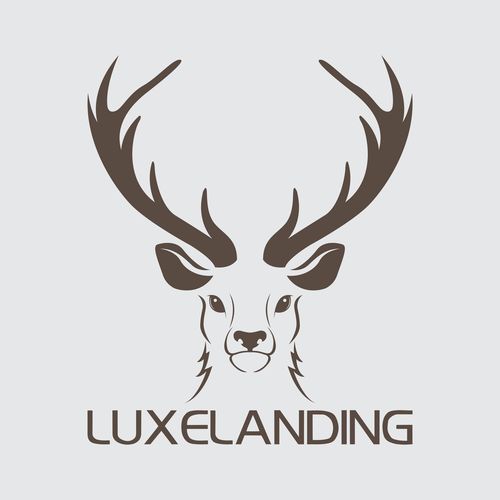 Brand Logo of Simple Design of a Stag (Male Deer) Head Design by SlakiGraphics