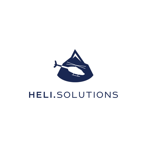 Heli.Solutions logo Diseño de 99.Designer ❤︎