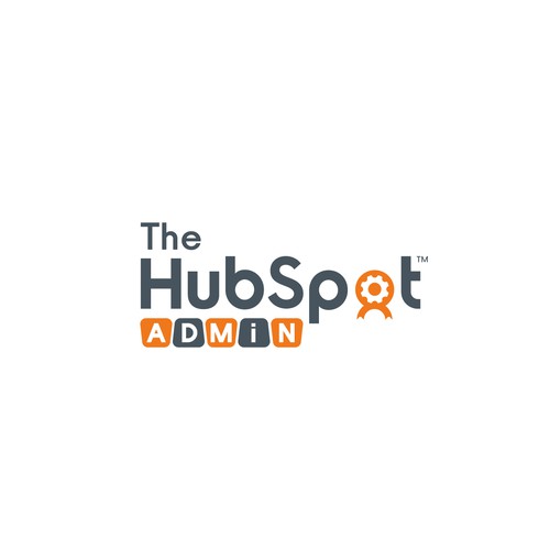 Bold logo that unites and champions the HubSpot Admin Design by QuickCrea™