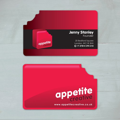 Create the next stationery for Appetite Creative Design by Tcmenk