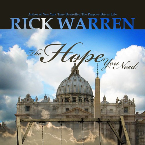 Design Rick Warren's New Book Cover Design por xogg
