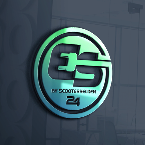 Design di E-Scooter24 sucht DICH! Designe unser Logo! Round Logo Design! di Adheva™