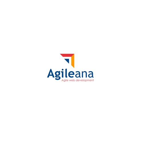 Agileana - logo design for web development agency Design by 9bstrokes™