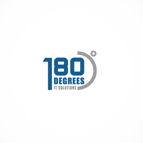 New logo wanted for 180 Degrees IT Solutions Réalisé par tykw