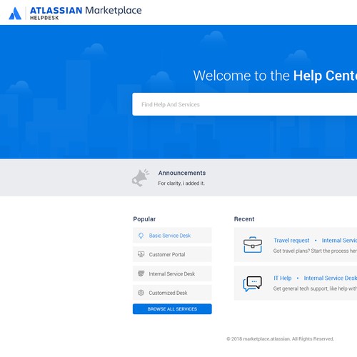 Design A Service Desk Used By Thousands Of Client Webdesign