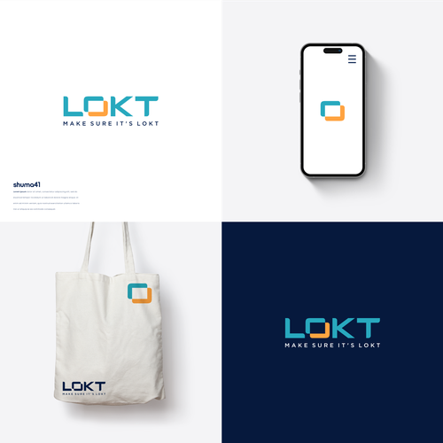 "Design a new Logo for LOKT" winning PowerPoint template