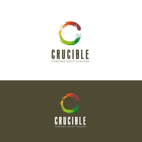 Crucible - A Bold, Exciting Salt & Seasoning Company Logo Design Design by cesarcuervo