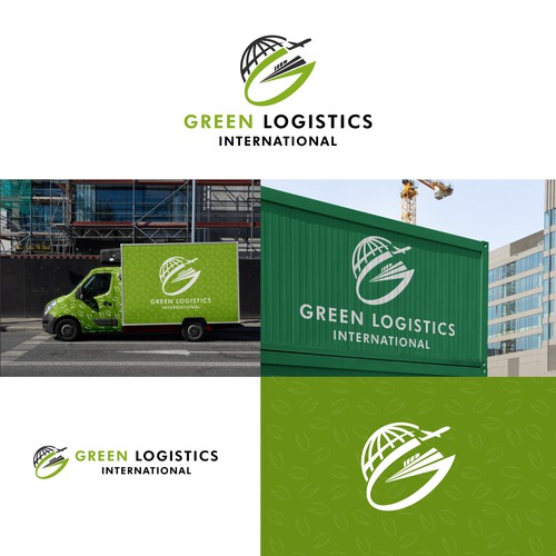 professional logo design for international freight forwarder Design by M E L O