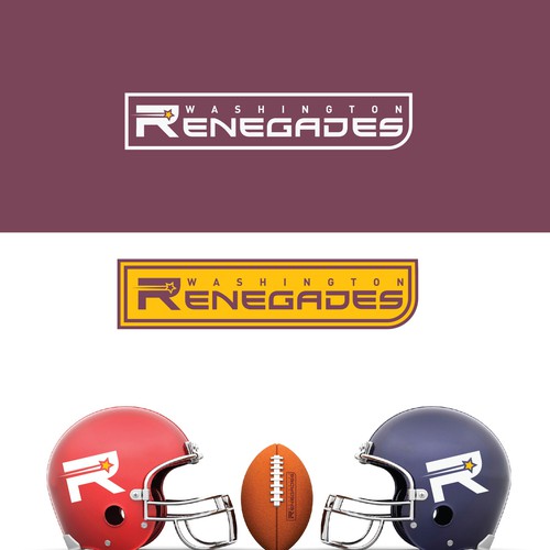 Community Contest: Rebrand the Washington Redskins  Diseño de Alexey Efimenko