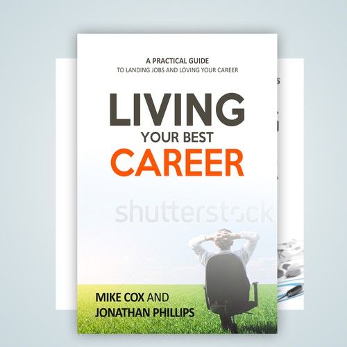 Design inspirational book cover for career-changing book Design by ink.sharia