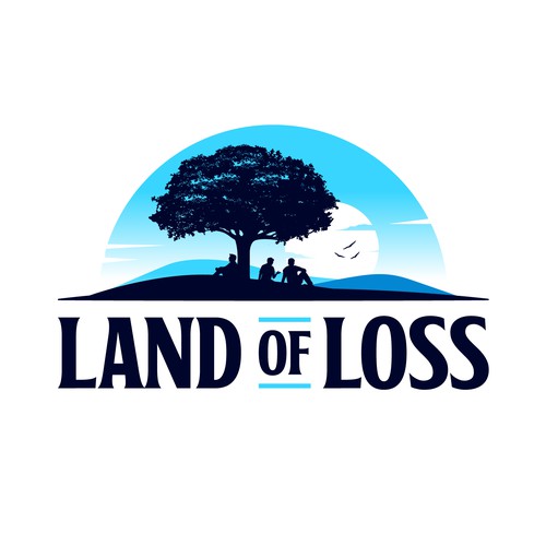 Land Of Loss Grief Circle for Farthers  logo Design by Lyna✎