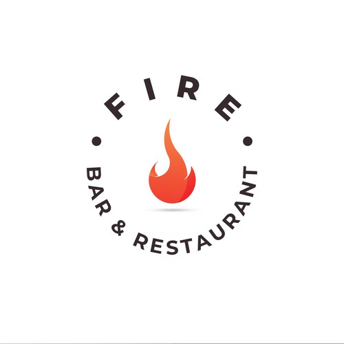 Fire 🔥 Restaurant logo contest Diseño de agora.