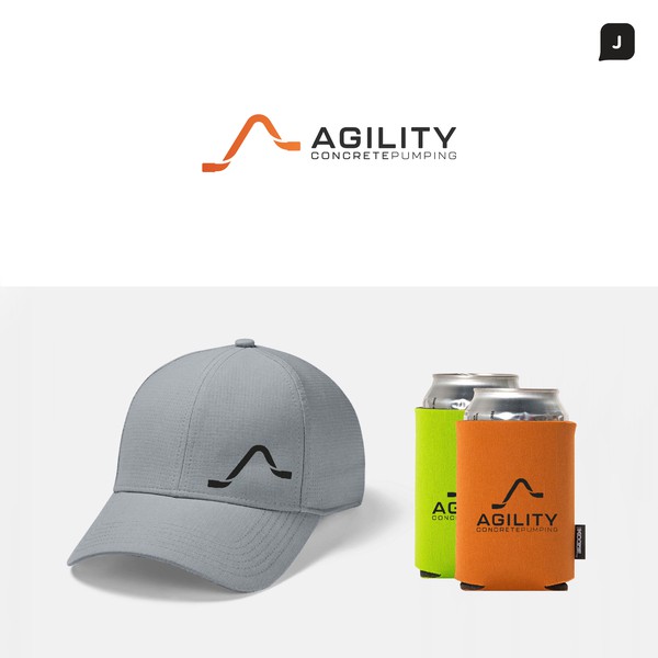 Bold Logo Concept for Agility Concrete Pumping