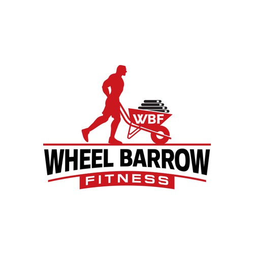 WBF 'Wheel Barrow Fitness' - Male Fitness Group in Manly Australia Design by danoveight