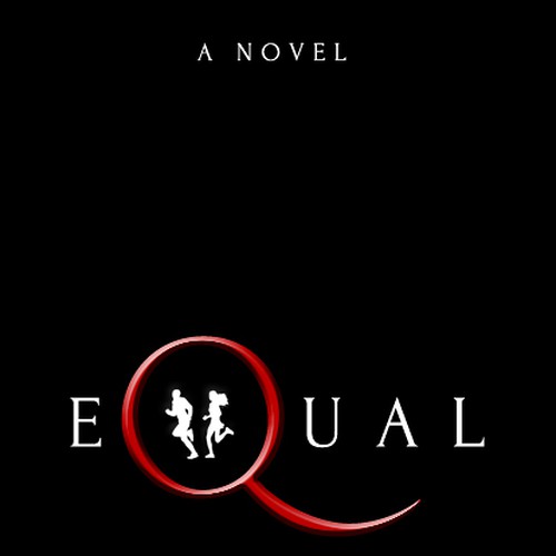 EQUAL book cover (a novel about equality) Design by radeXP
