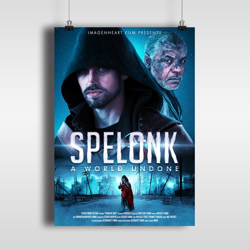 Poster for Apocalyptic sci fi film Design by sabirshah