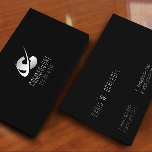 Create the next business card for CFC OIL AND GAS  Design by MirelaS