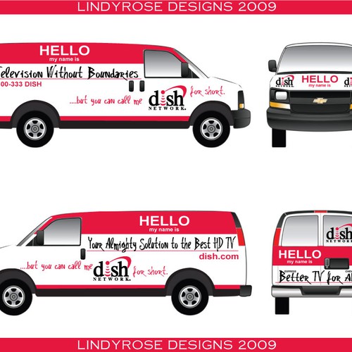 V&S 002 ~ REDESIGN THE DISH NETWORK INSTALLATION FLEET Design von Lindyrose Designs