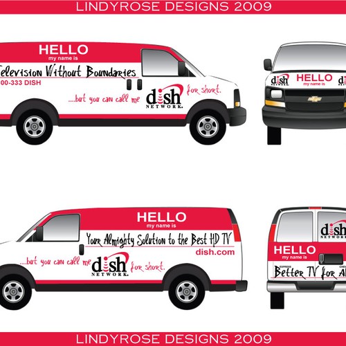 V&S 002 ~ REDESIGN THE DISH NETWORK INSTALLATION FLEET Design by Lindyrose Designs