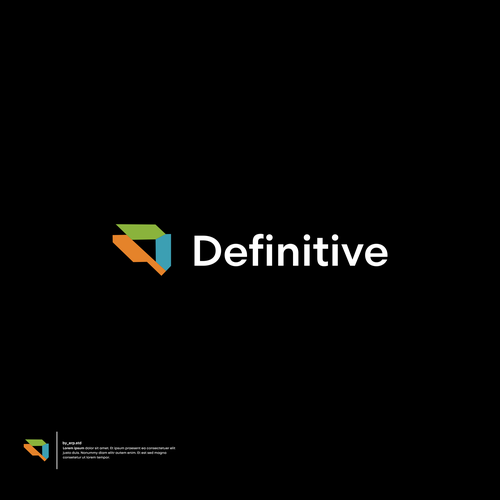 Design di New Company Logo for Definitive di W A W A