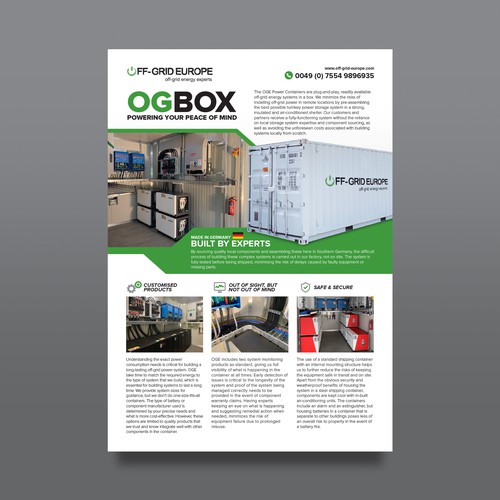 Promotional flyer Design by --Hero