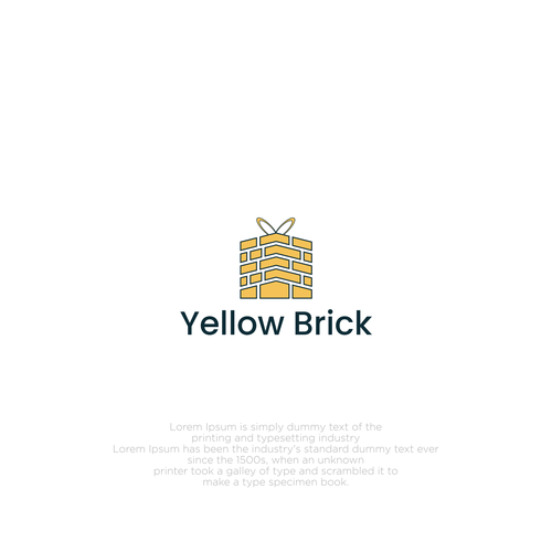 Yellow Brick Logo Design by MaroUkoru