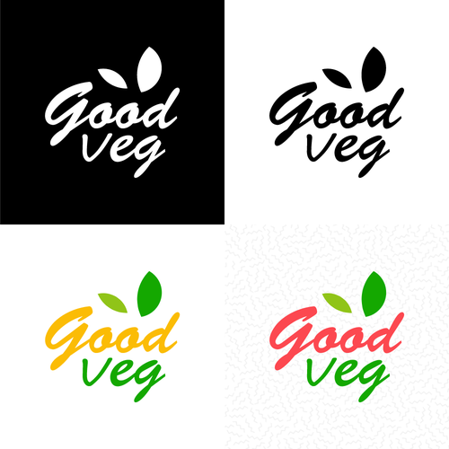 NEW BRAND LOGO FRESH VEGETABLES Diseño de vectorx