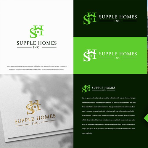 Revamp and refresh a custom home builder's current logo Design by GranzCreative