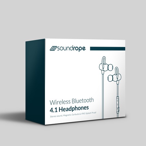 Bold Box for Wireless Headphones Diseño de sikaramel