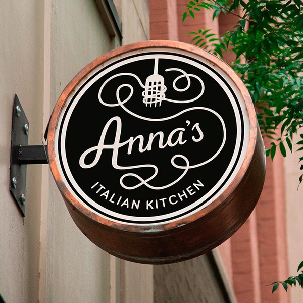 Logo for an Italian restaurant