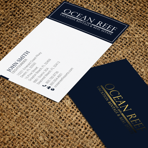 Design a fun, beach-inspired Business Card Design by chandrayaan.creative