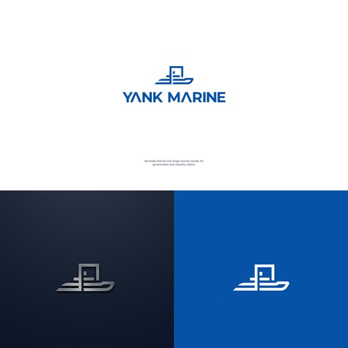 Design a powerful brand identity for an industrial shipyard. Design by egzote.