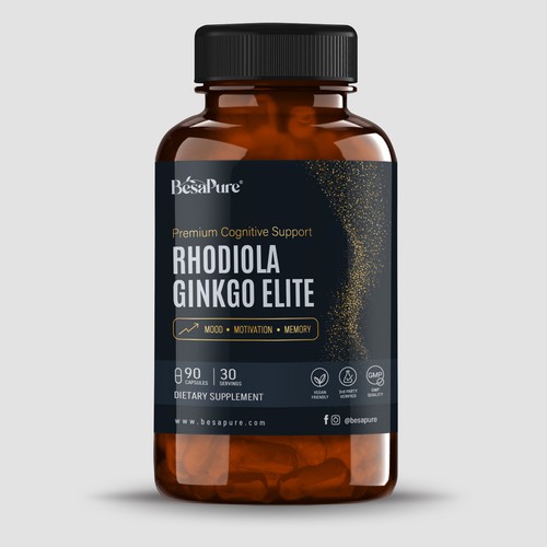 Premium Design For Health Supplement Design von SRGrafica