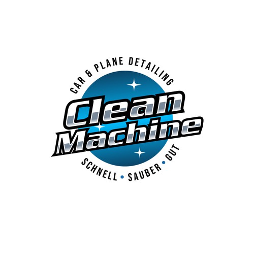 CleanMachine / Logo for Car and Plane Detailing Design by a.mjb