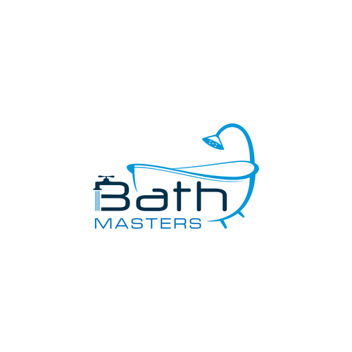 Diseño de Create a Unique and easily identifiable logo for Bath Masters!! de Win Won