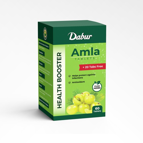 Premiumising Dabur's Pure Herbs range Design by Manthanshah