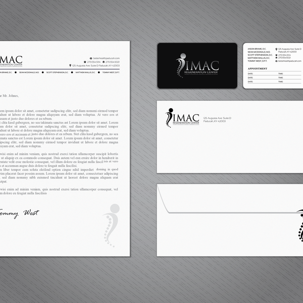 Imac stationery design