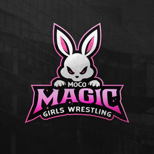 "Dynamic logo promoting Girls Wrestling Club!" winning Logo & brand guide
